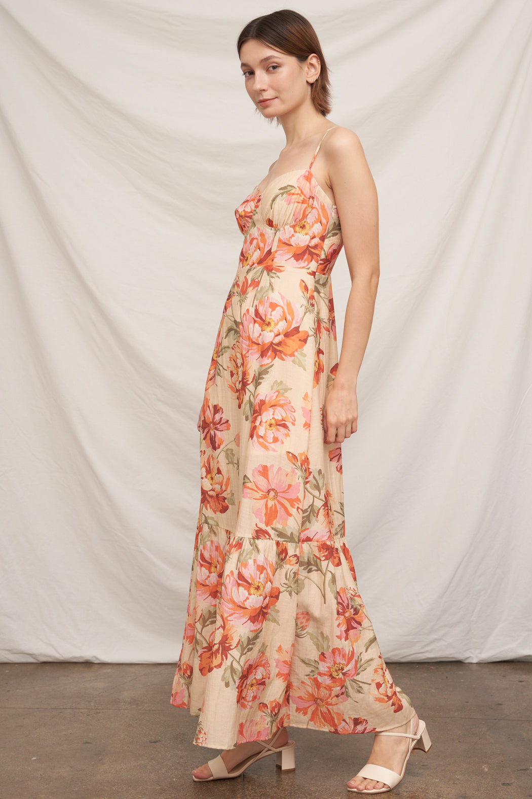 Riviera Bustier Maxi Dress