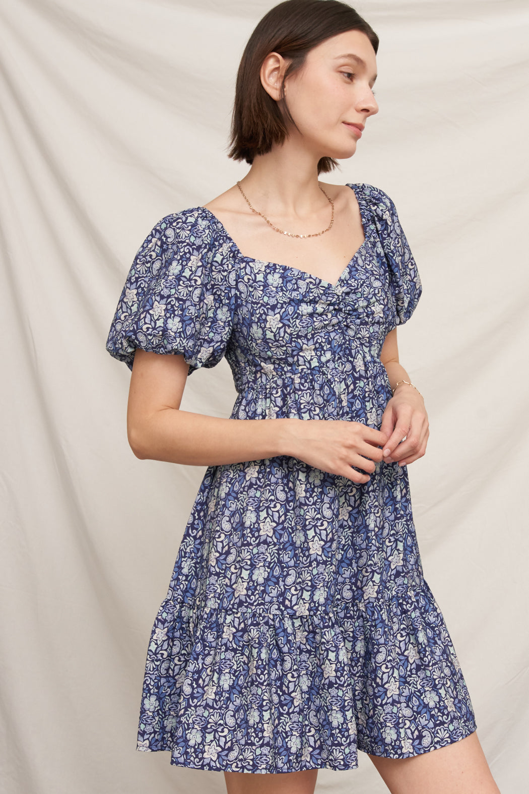 Bora Bora Floral Mini Dress