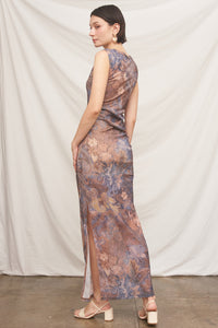 Maren Mesh Maxi Dress