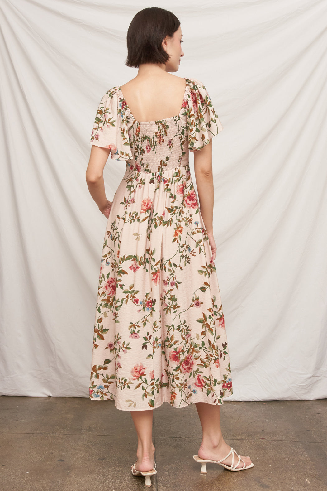 Eternally Yours Floral Midi