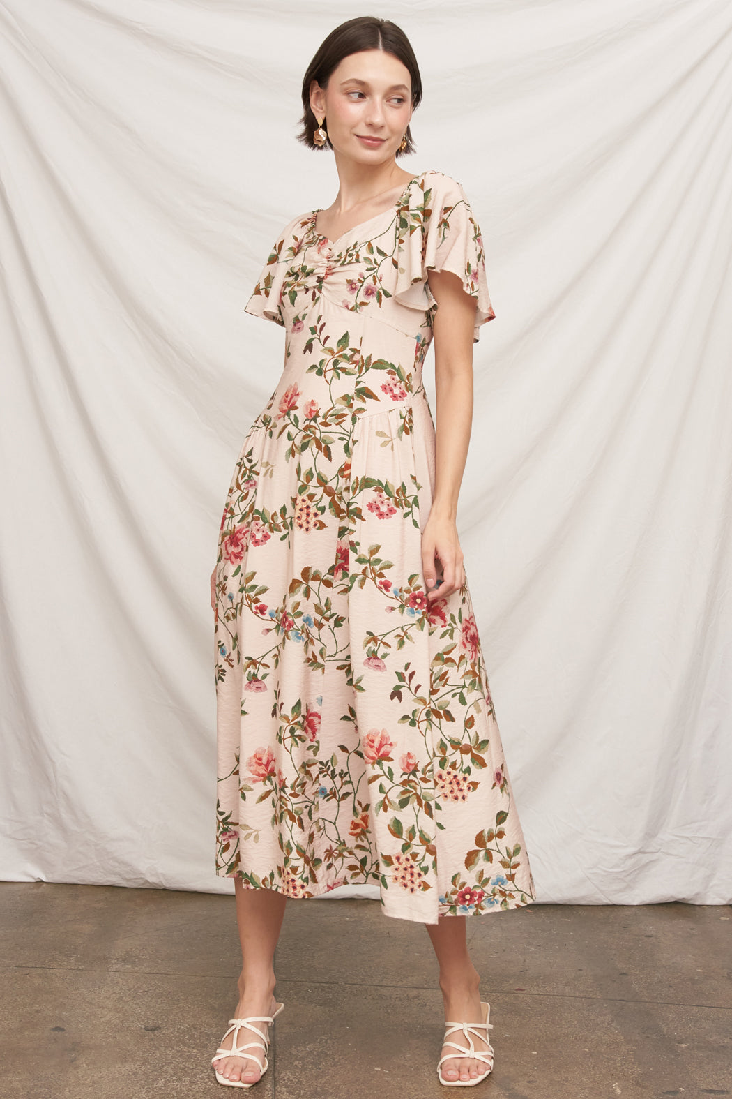 Eternally Yours Floral Midi