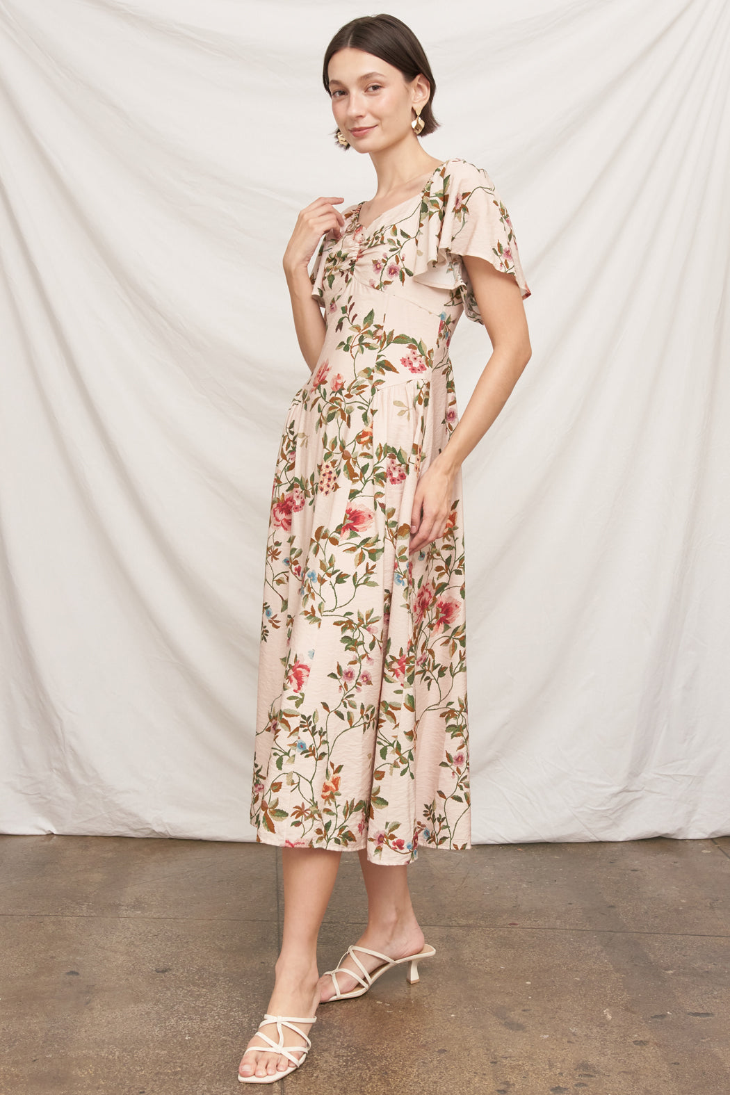 Eternally Yours Floral Midi