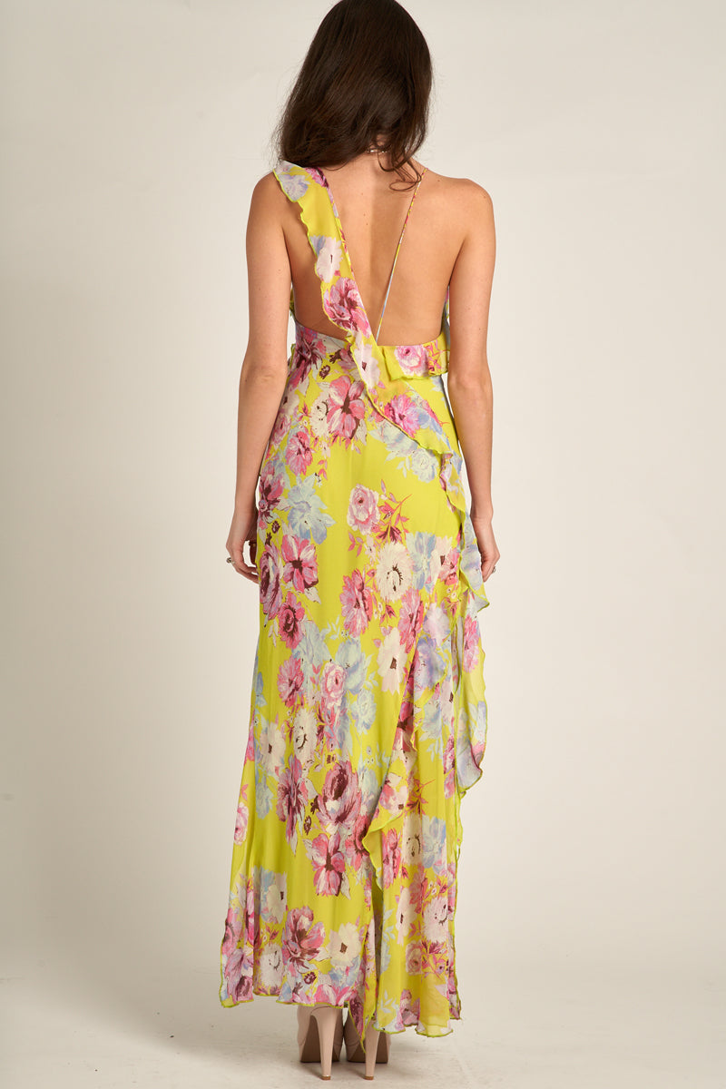 Fleurette Ruffle Maxi Dress