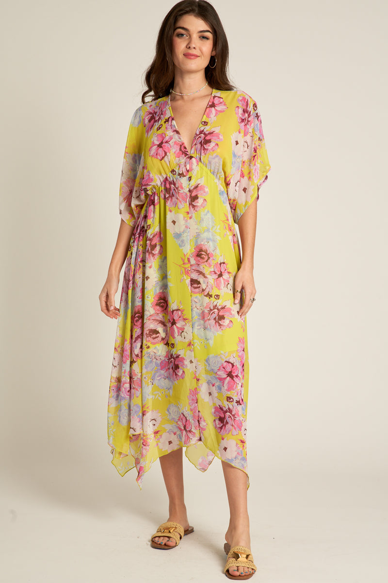 Fleurette Kimono Dress