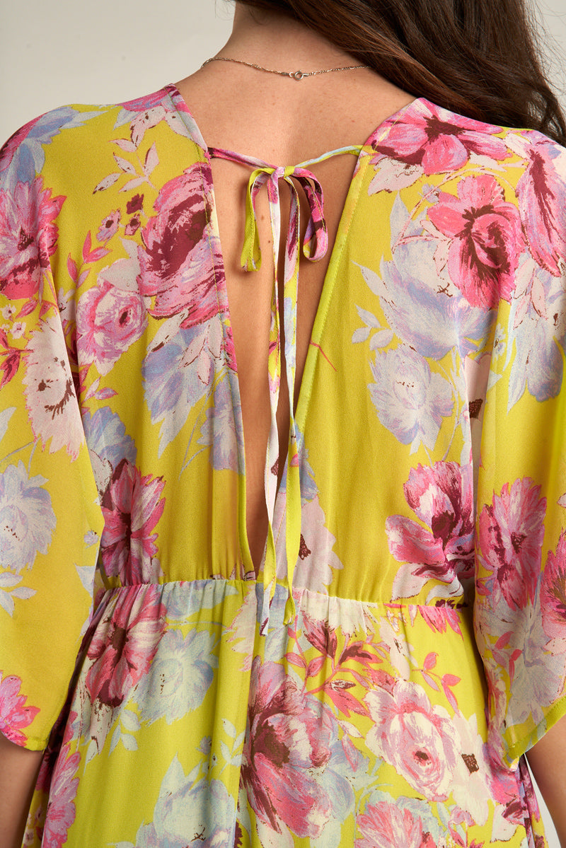 Fleurette Kimono Dress