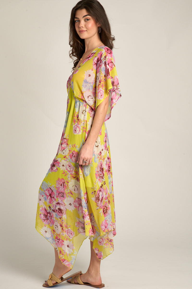 Fleurette Kimono Dress