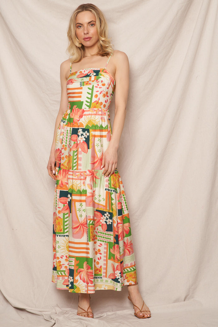 Cerise Maxi Dress