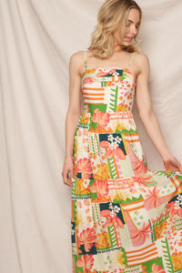 Cerise Maxi Dress