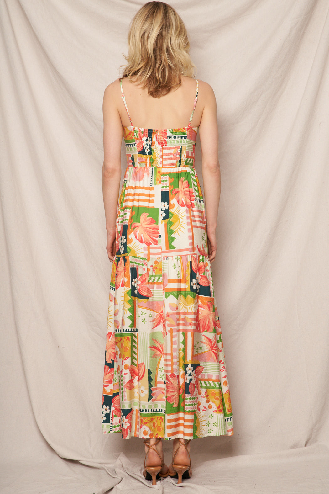 Cerise Maxi Dress
