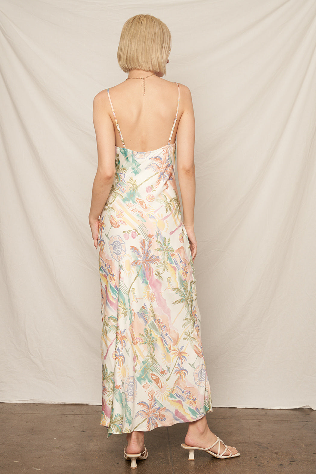 Monaco Cowl Neck Maxi