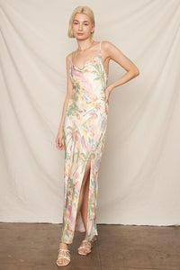 Monaco Cowl Neck Maxi