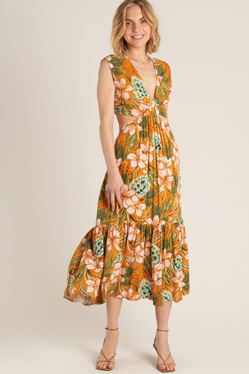 Slice Of Sun Floral Dress