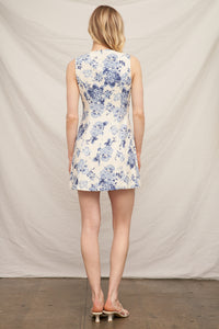 Nadia Floral Mini Dress