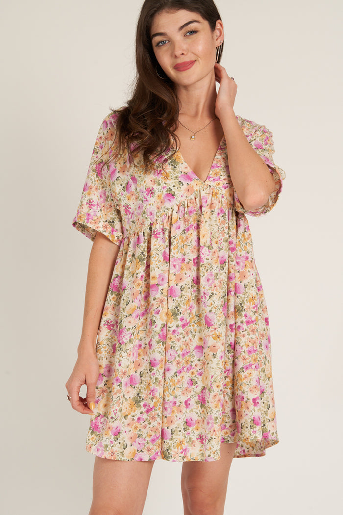 Rosie Floral Mini Dress