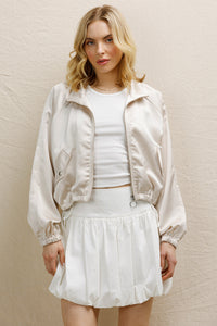 Joelle Satin Jacket