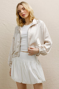 Joelle Satin Jacket