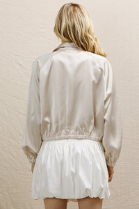 Joelle Satin Jacket