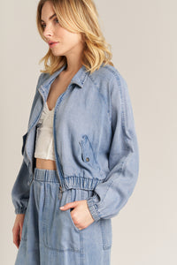 Tati Denim Bomber Jacket