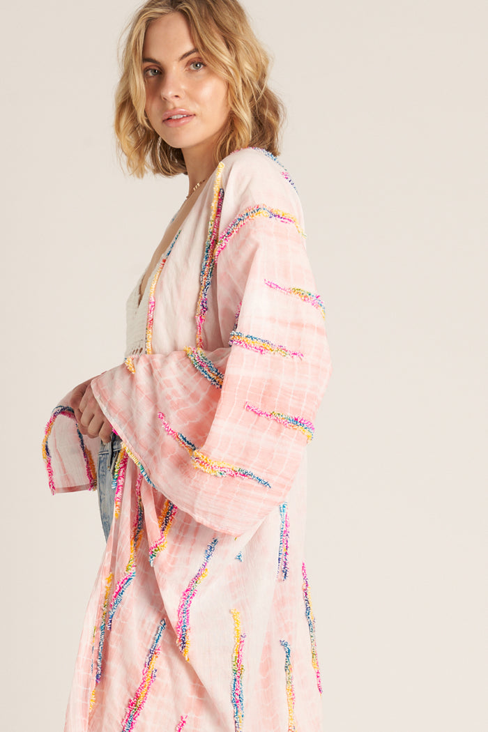 Kiara Embroidered Kimono