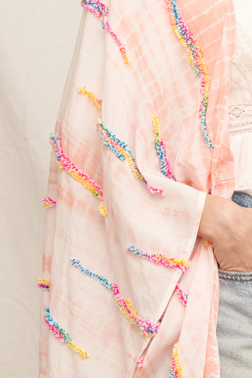 Kiara Embroidered Kimono