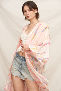 Kiara Embroidered Kimono