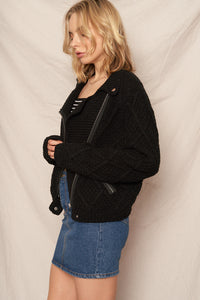 Cool Knit Moto Jacket