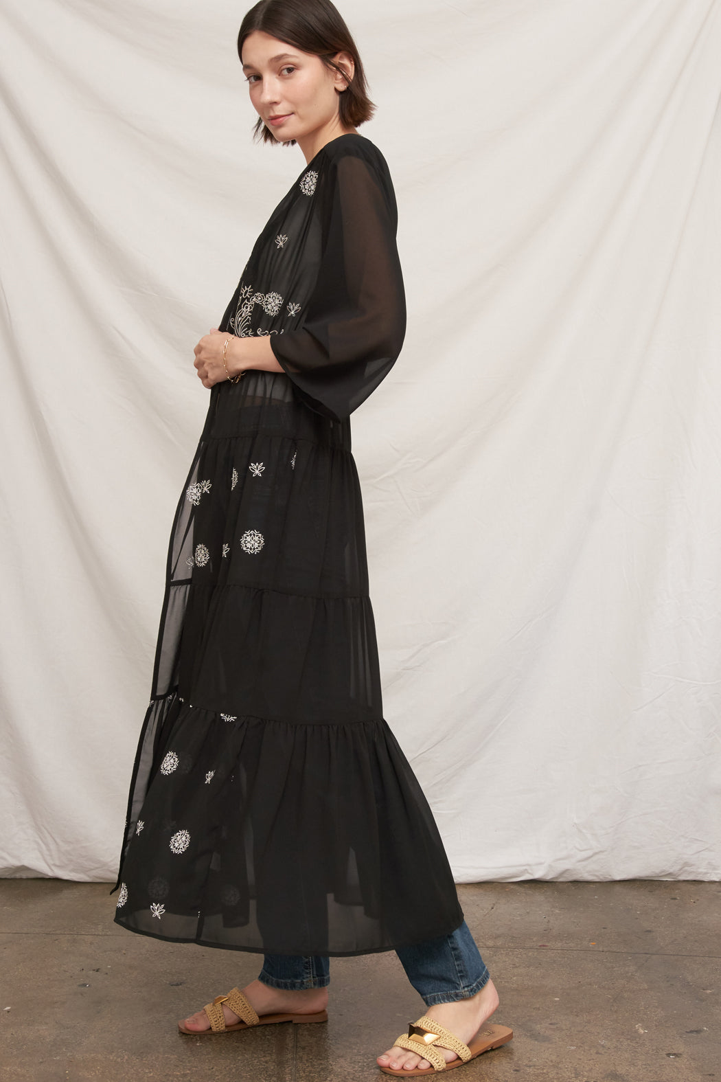 Charlie Embroidered Kimono