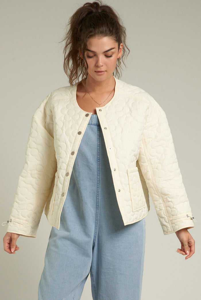 Ellodee Quilted Flower Jacket