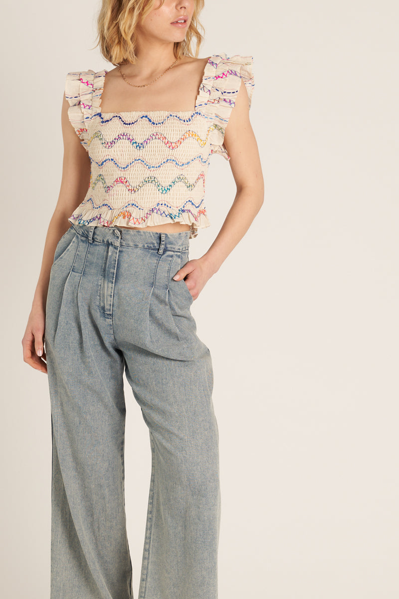 Willow Wide Leg Trousers