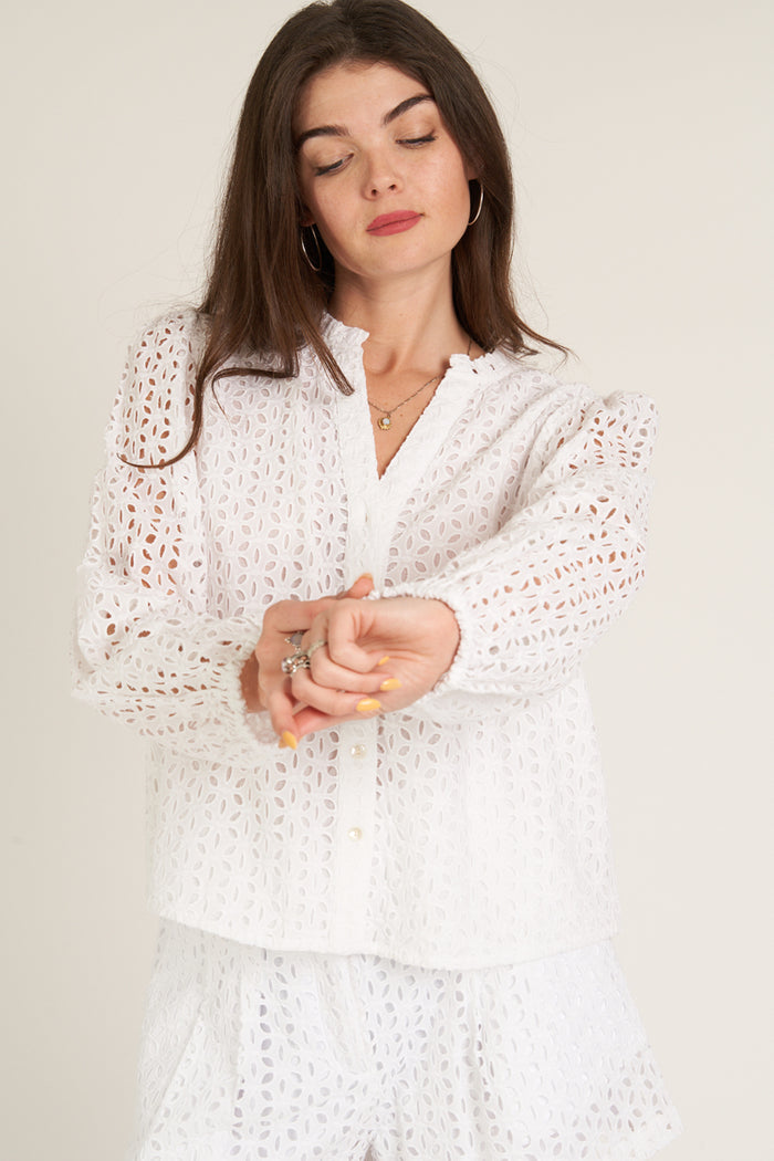 Whispering Petals Blouse