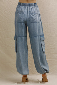 Tati Denim Cargo Pants