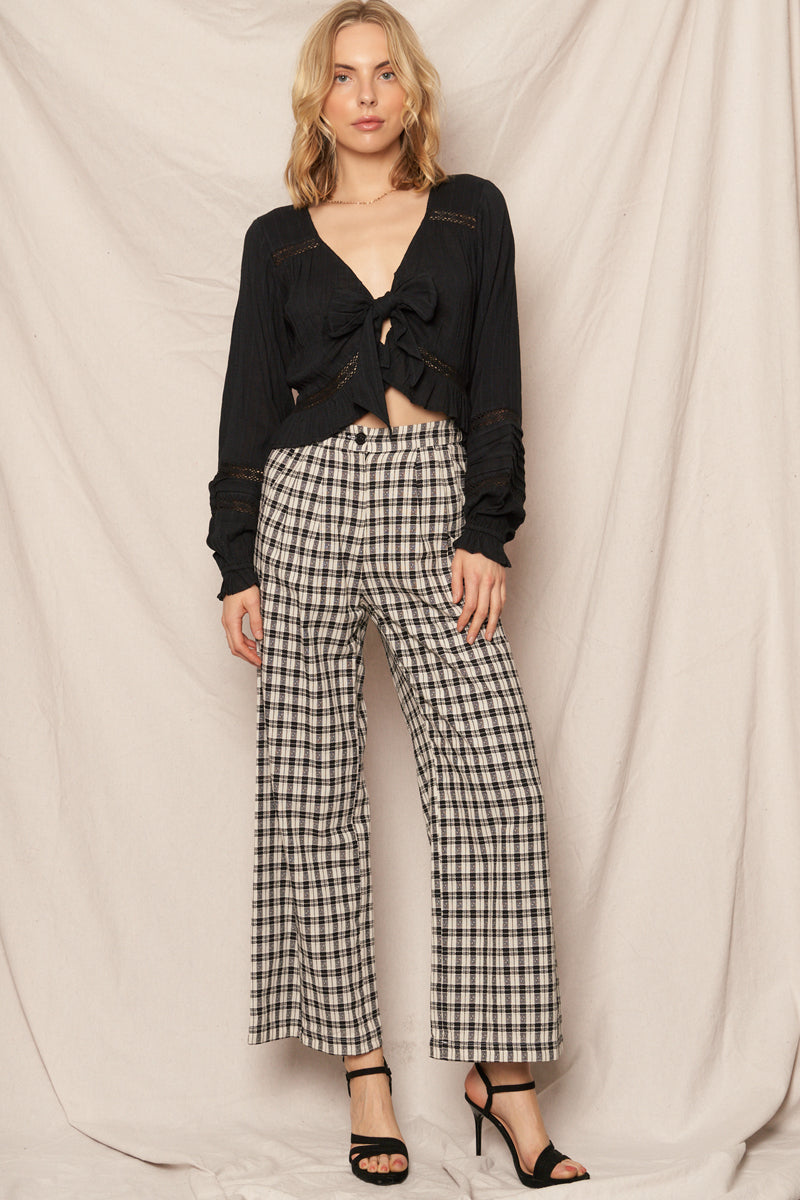 Wilma Plaid Pants