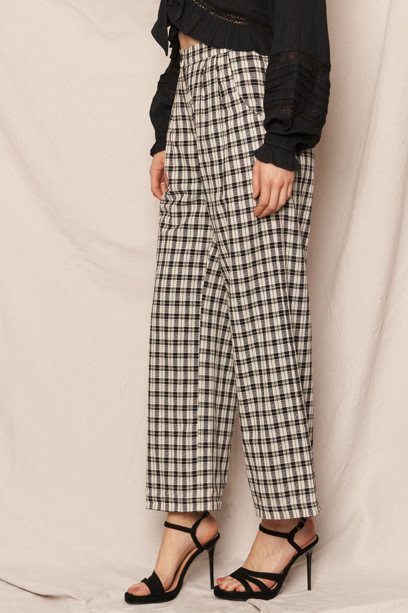 Wilma Plaid Pants