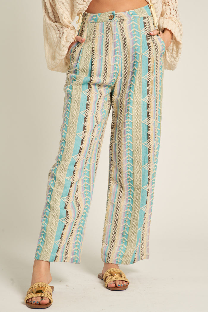 Kiana Embroidered Pants