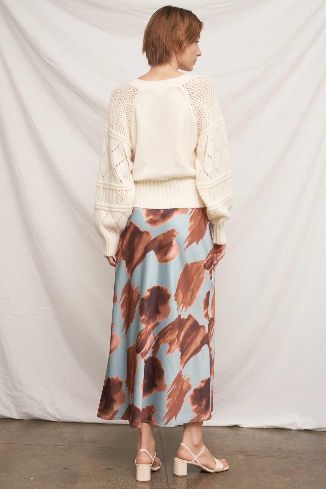 Rococo Floral Maxi Skirt