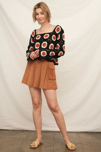 Golden Hour Crochet Top