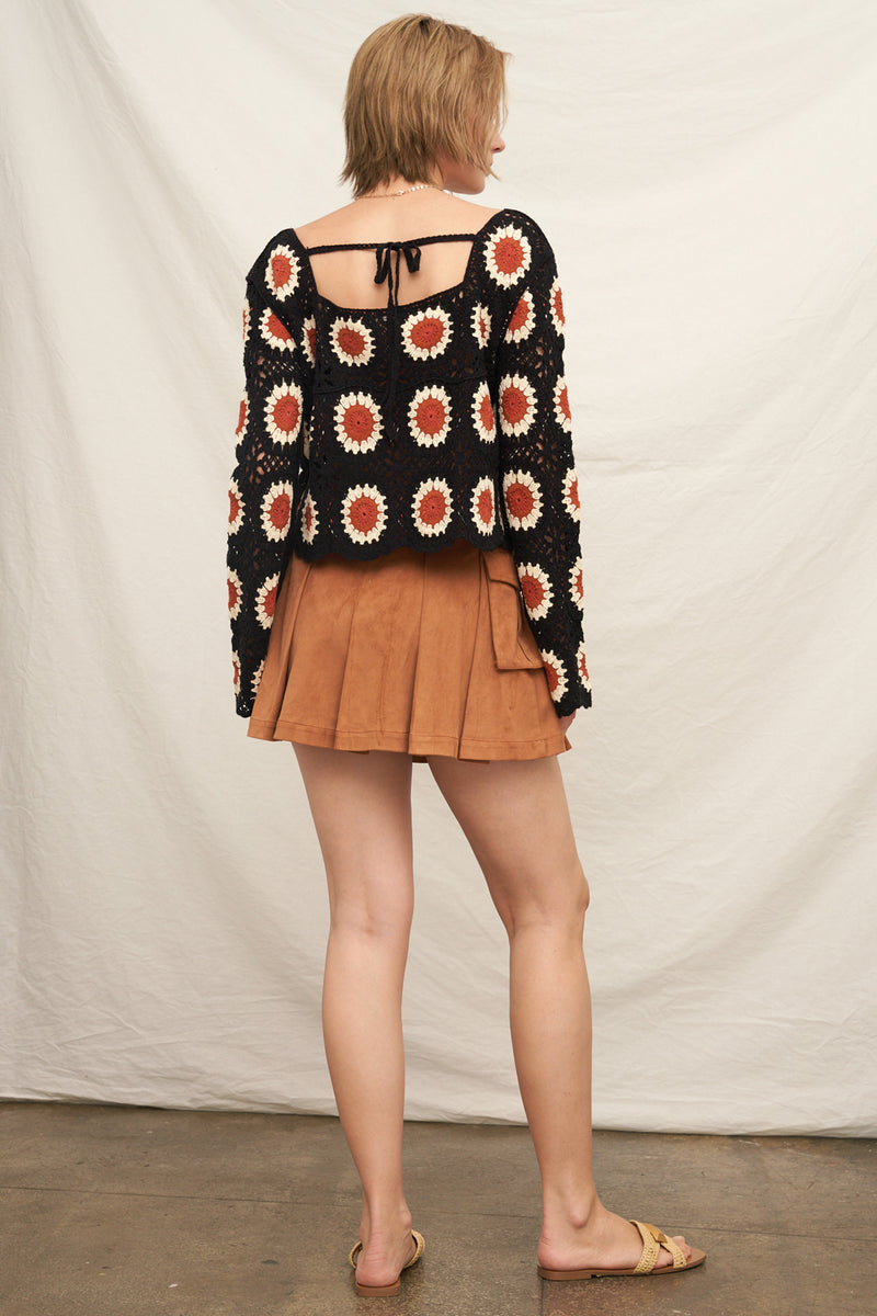 Golden Hour Crochet Top