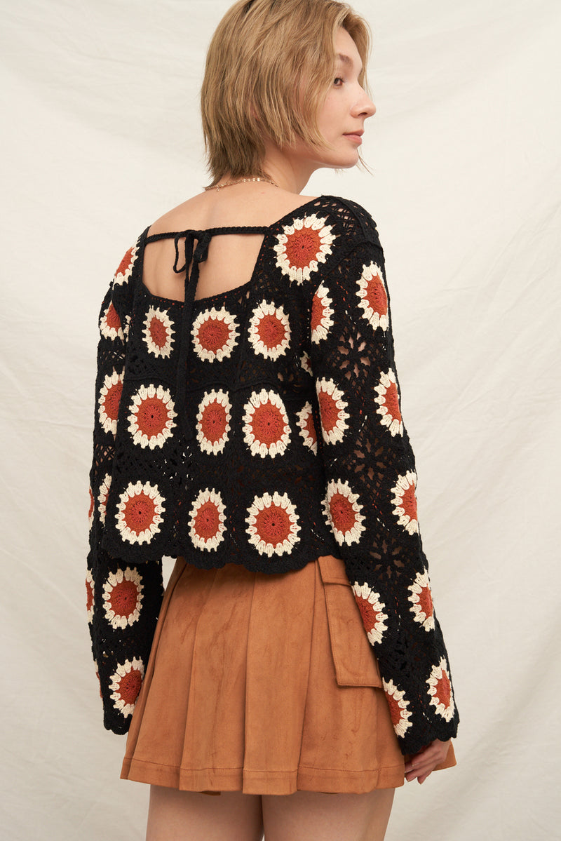 Golden Hour Crochet Top