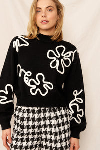 Eloise Mock Neck Sweater