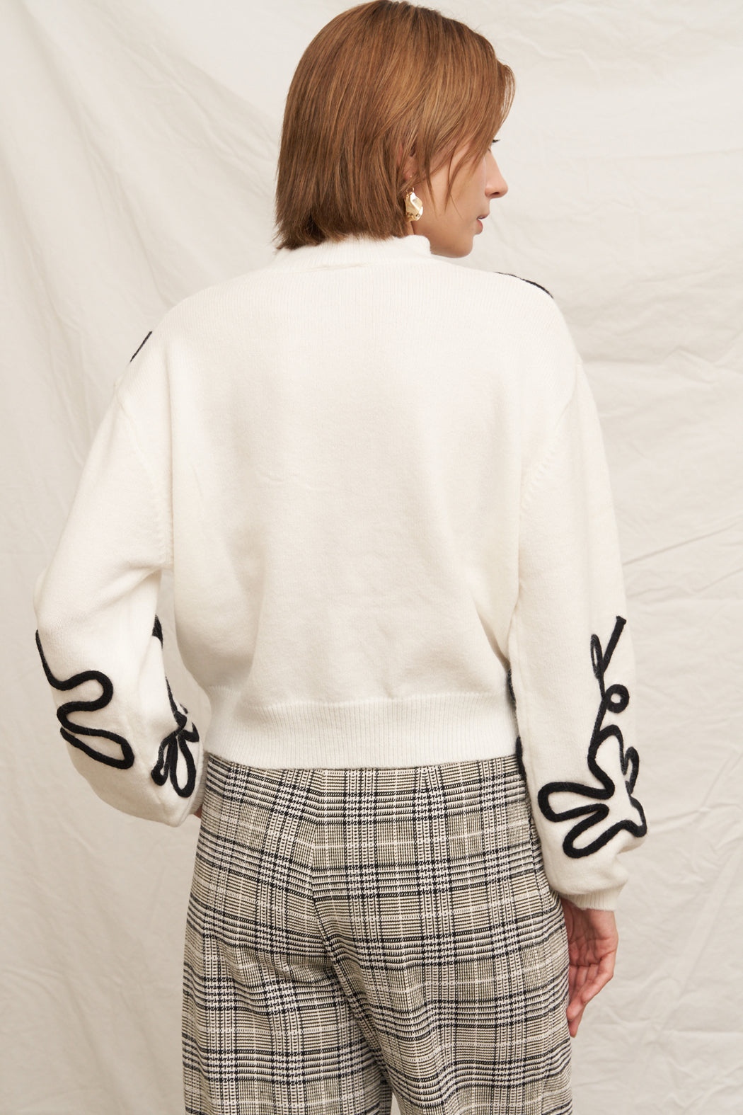 Eloise Mock Neck Sweater