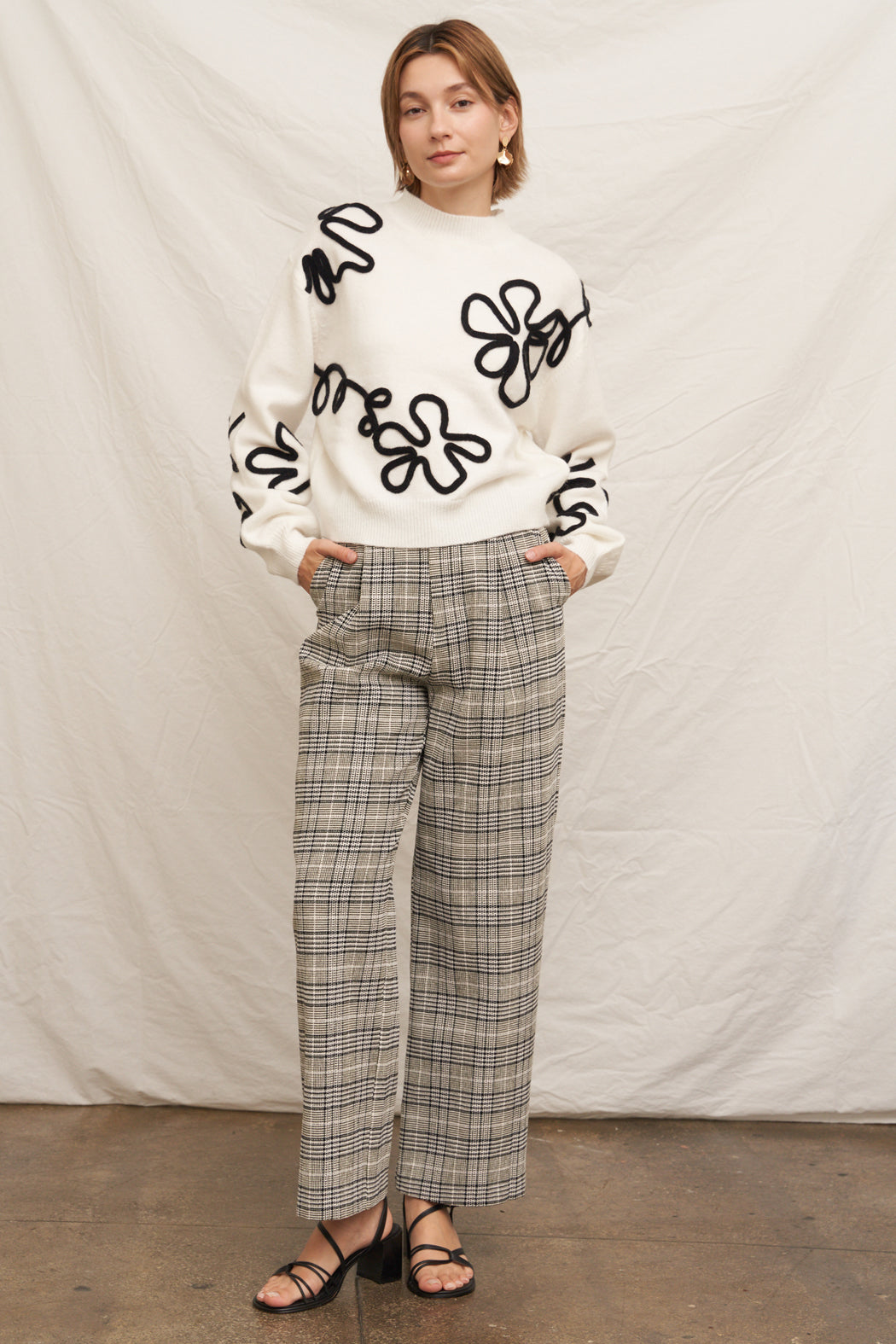 Eloise Mock Neck Sweater