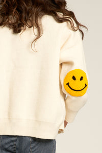 All Smiles Varsity Cardigan