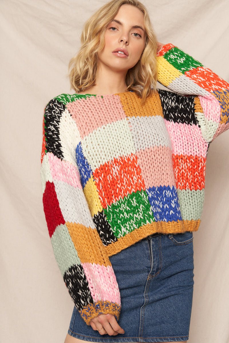 Chiru Patchwork Sweater