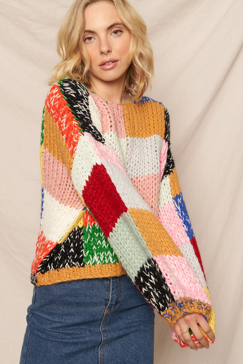 Chiru Patchwork Sweater