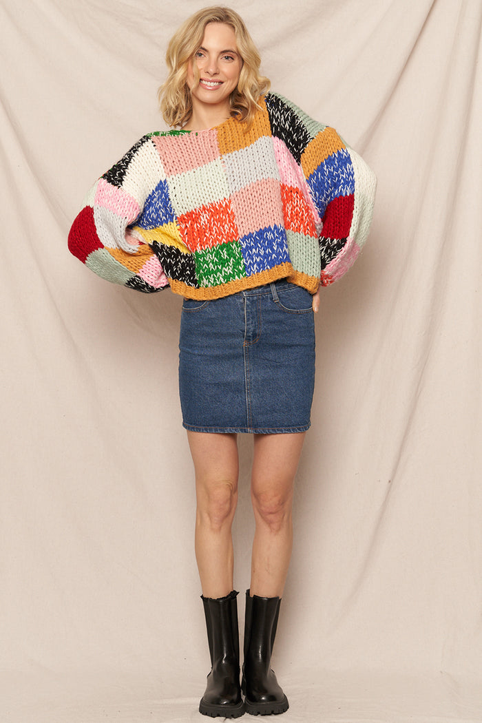 Chiru Patchwork Sweater