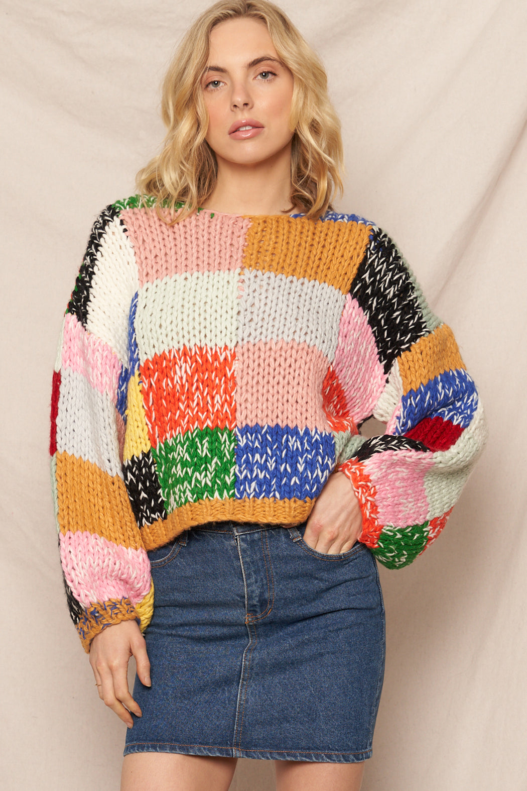 Chiru Patchwork Sweater