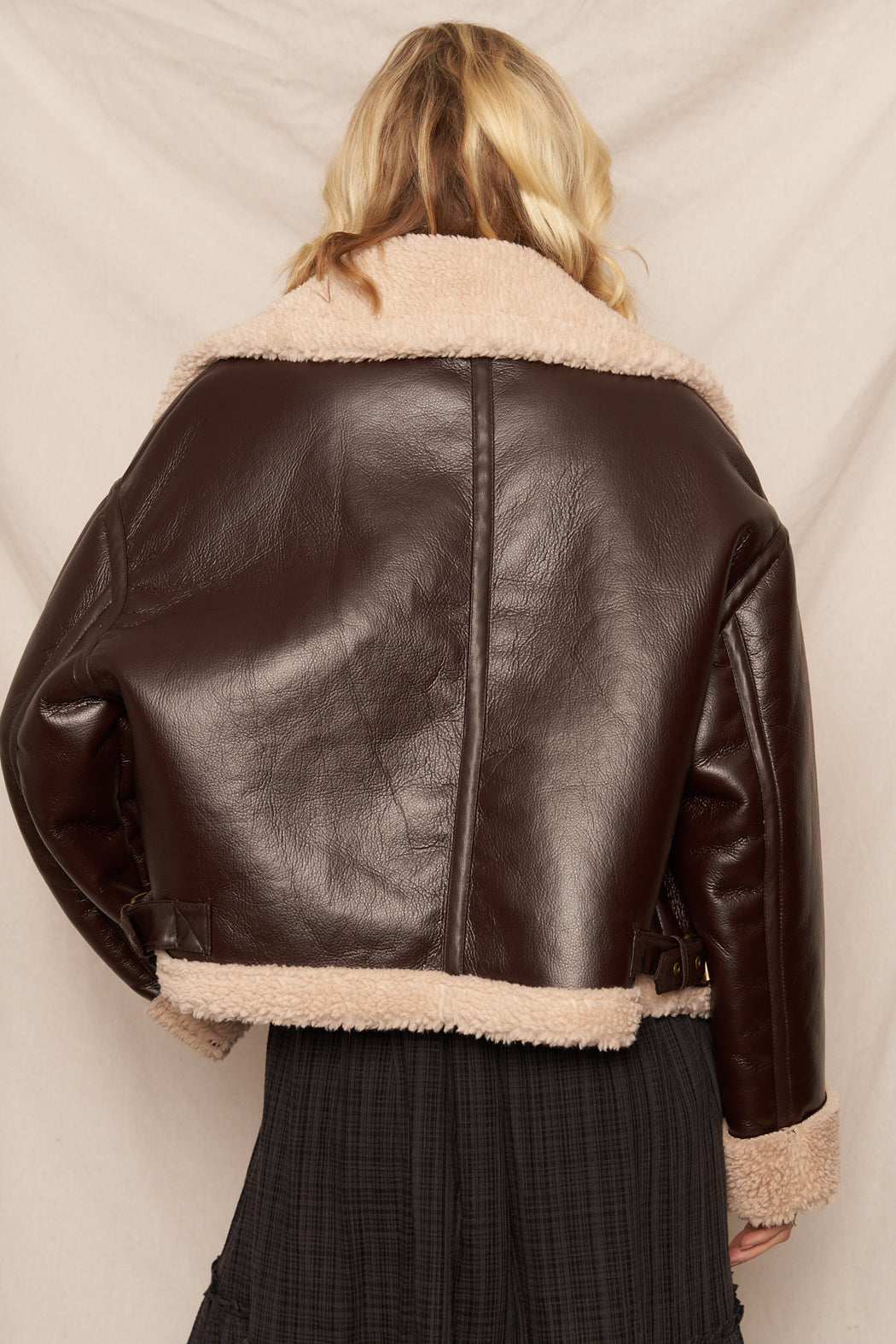 Laura Oversized Aviator Jacket