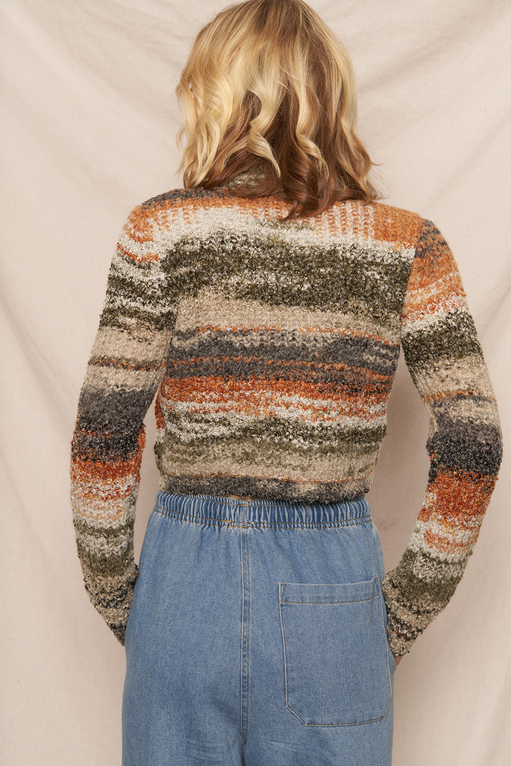 Milky Way Cropped Sweater