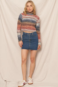 Milky Way Cropped Sweater