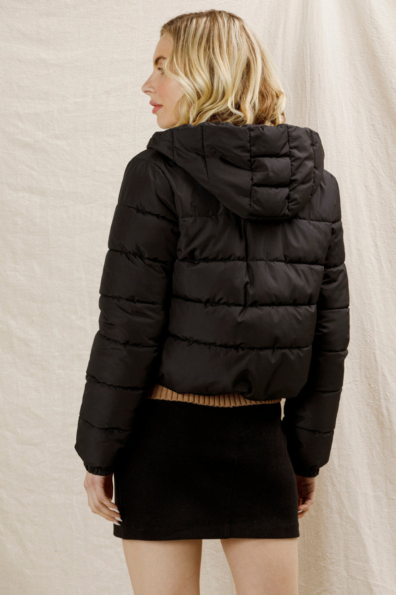 Parker Cropped Puffer Jacket